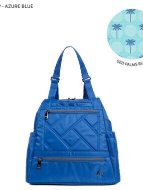 Lug Skyhop Convertible Backpack Azure Blue
